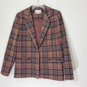 Vintage Devon Multicolored Blazer, Size 10